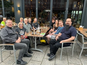 [Translate to English:] Gruppenbild CLS Studis und Profs an Uni Ulm