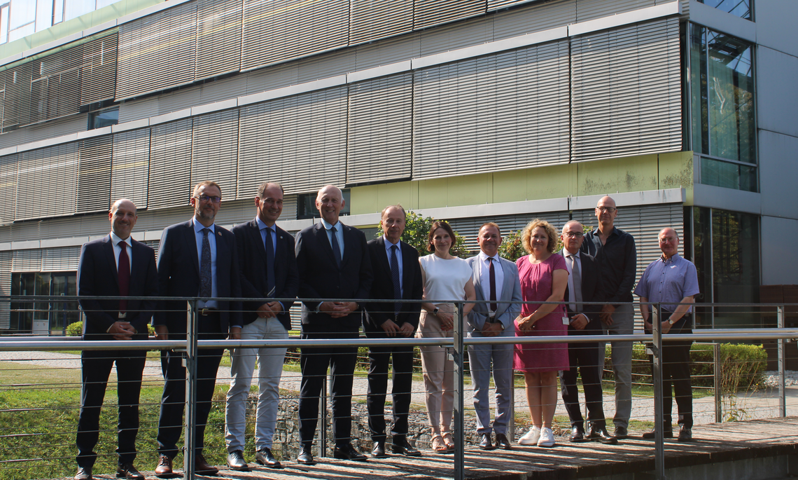 Besuch des Rektors der Universität Belgrad an der THI